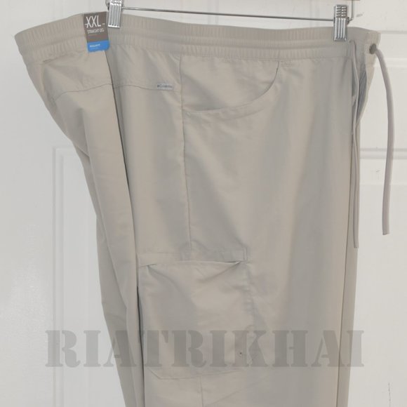 XXL GREY NWT Columbia Ladies' Roll Up Pant UPF 30 Sun Protection Cargo Pockets - Picture 5 of 9